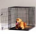 Cheap and Durable PVC Coated Black Pet Dog Cage